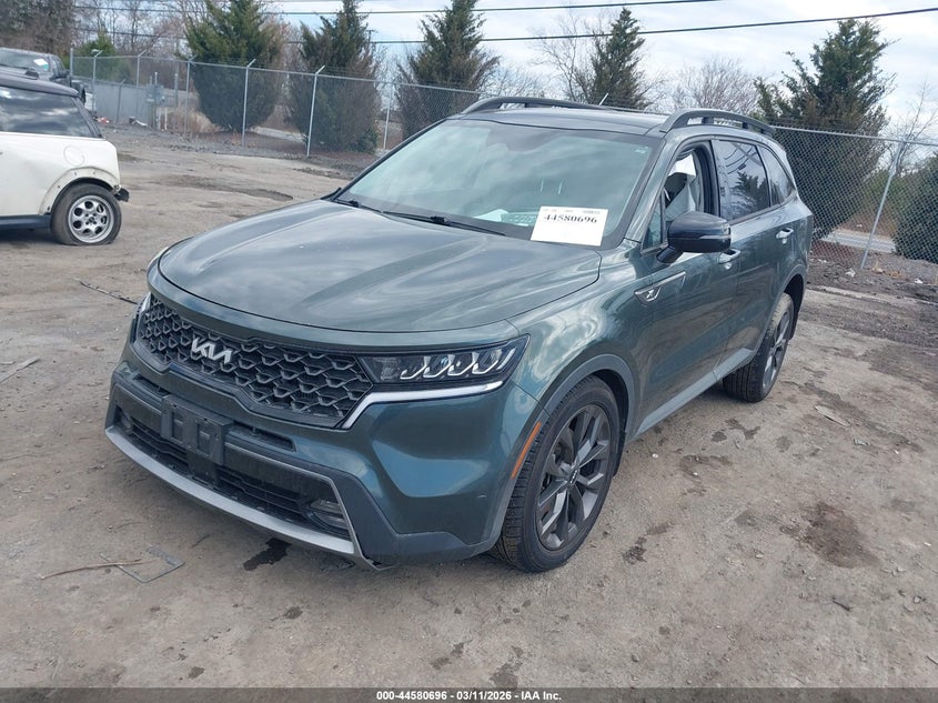 2022 Kia Sorento X-Line Ex 5XYRHDLF6NG155032 photo 1