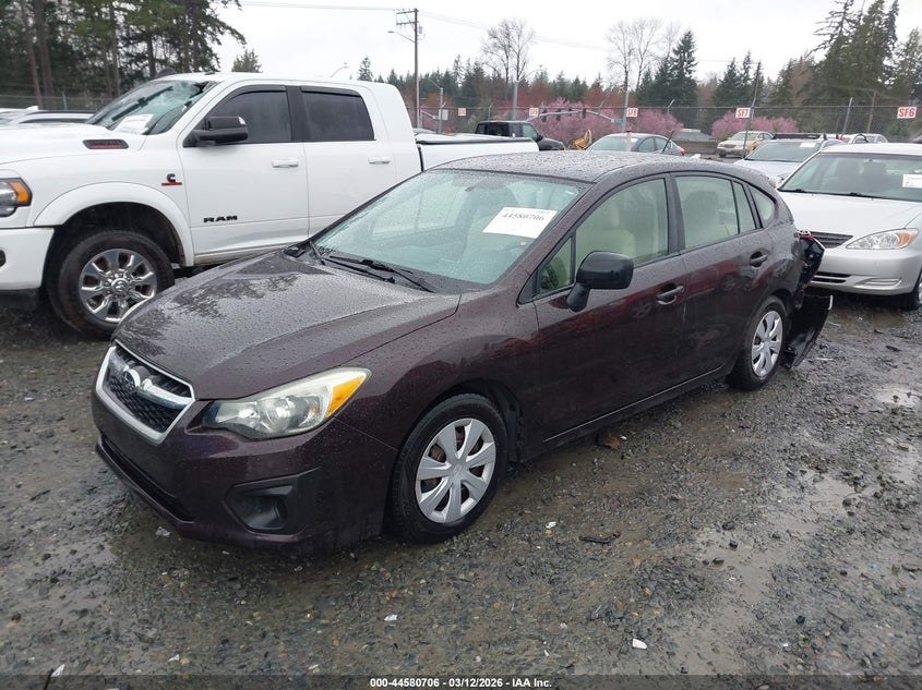 Vin: jf1gpaa60d2850195, lot: 45077586, subaru impreza wagon 2.0i 20132
