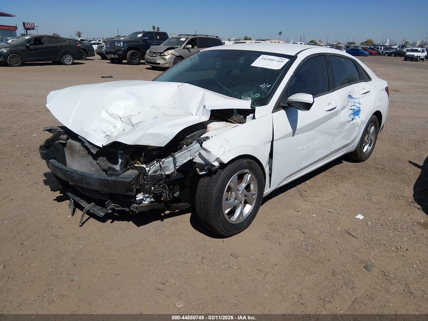 2021 Hyundai Elantra Se 5NPLL4AG9MH034907 photo 1