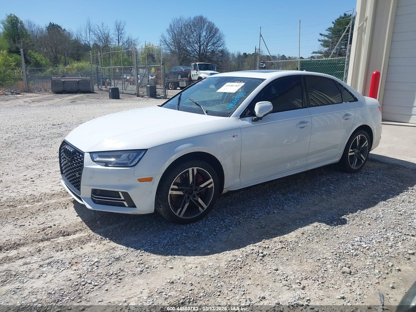 Vin: wauenaf4xhn009789, lot: 45077663, audi a4 2.0t premium 20172