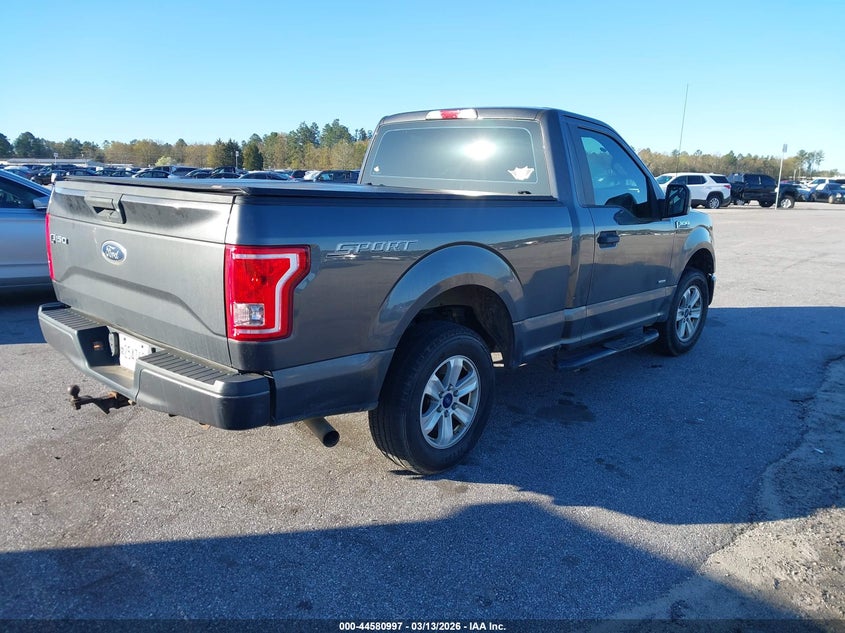 Vin: 1ftmf1cp1gfb19472, lot: 45077901, ford f-150 xl 20164