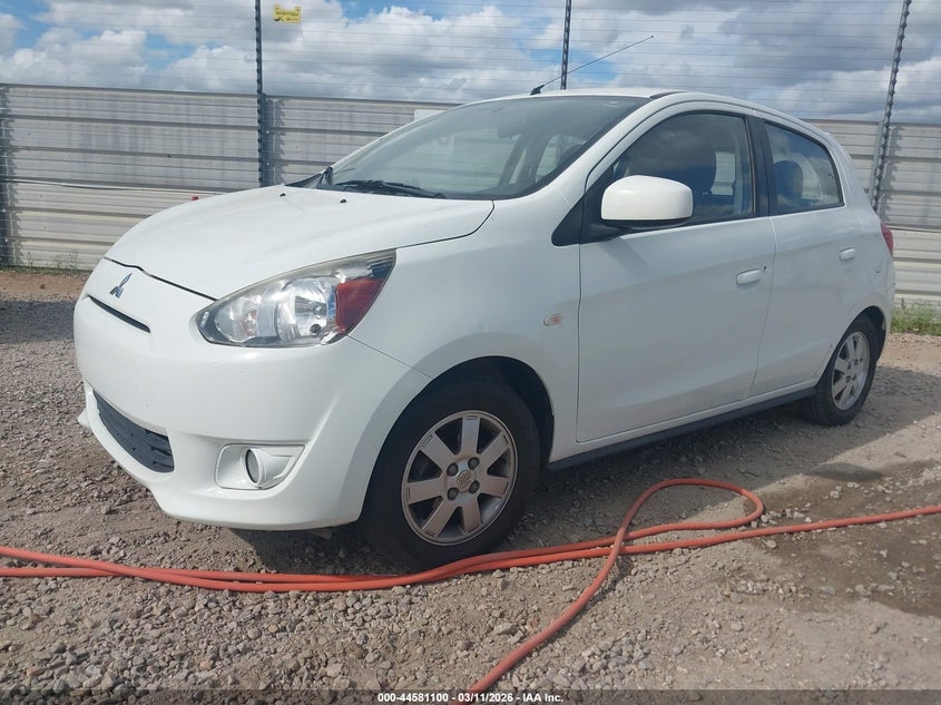 Vin: ml32a4hj6eh007184, lot: 45078004, mitsubishi mirage es 20142