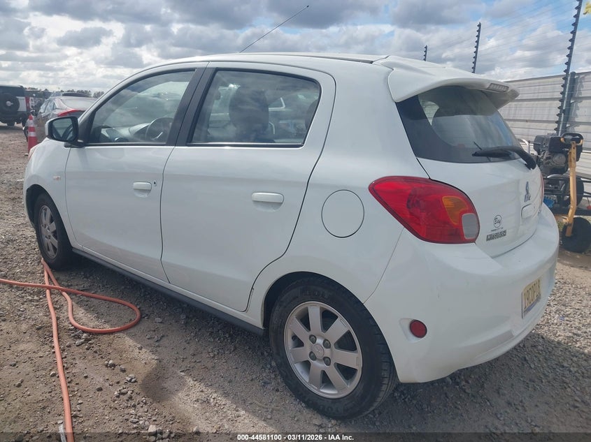 Vin: ml32a4hj6eh007184, lot: 45078004, mitsubishi mirage es 20143