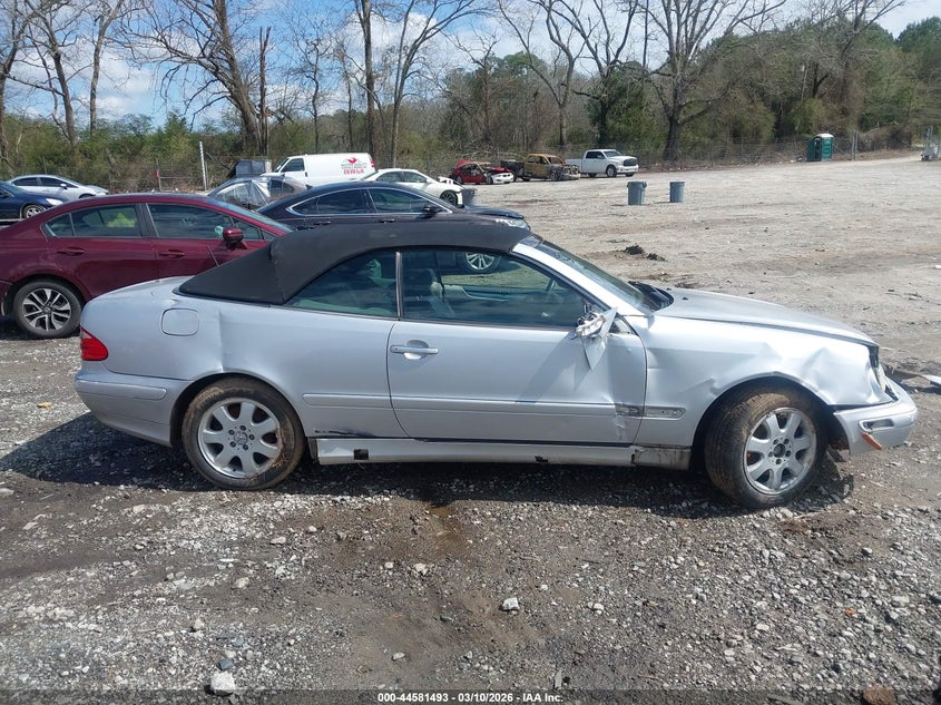 2001 Mercedes-Benz Clk 320 VIN: WDBLK65G31T061647 Lot: 44581493