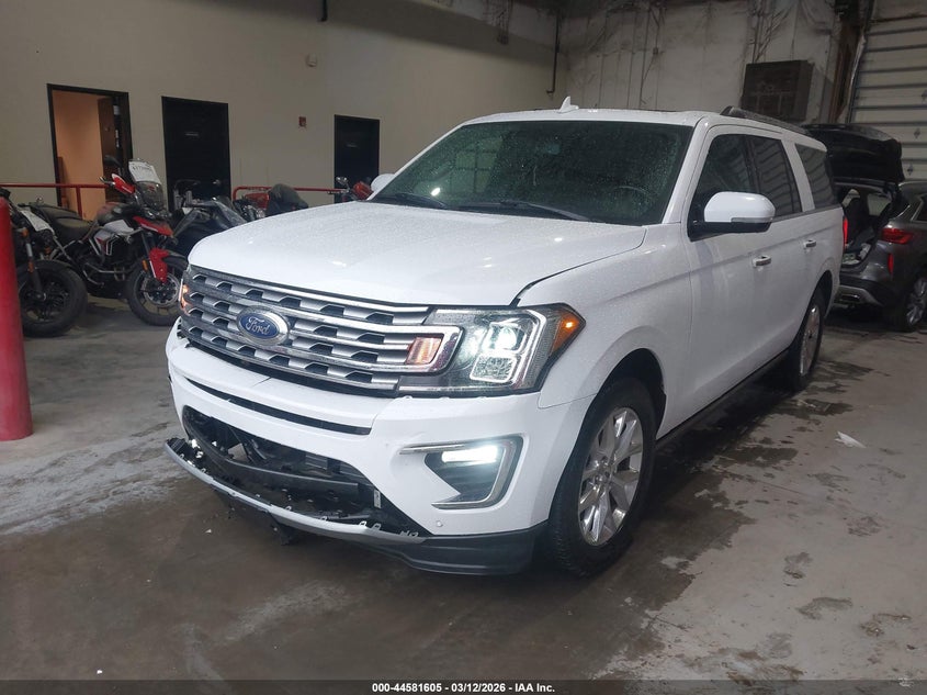 Vin: 1fmjk1kt6kea27653, lot: 45078509, ford expedition max limited 20192