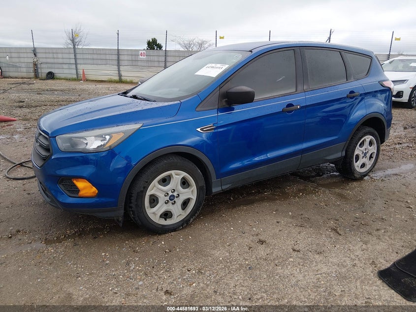 2018 Ford Escape S 1FMCU0F79JUB21332 photo 1