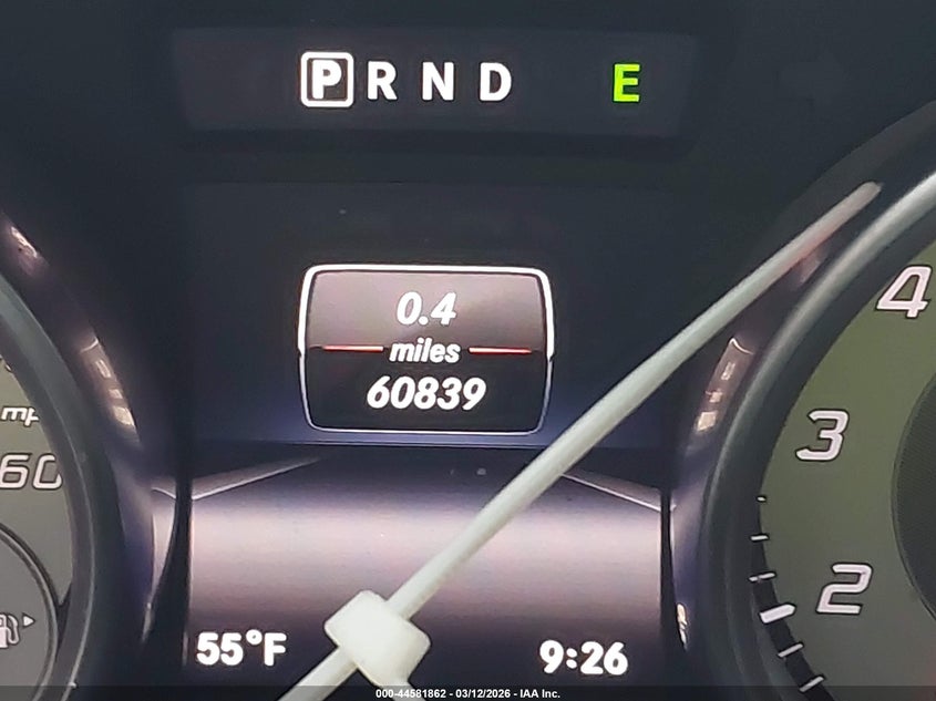 2015 Mercedes-Benz Slk 250 VIN: WDDPK4HA0FF109907 Lot: 44581862