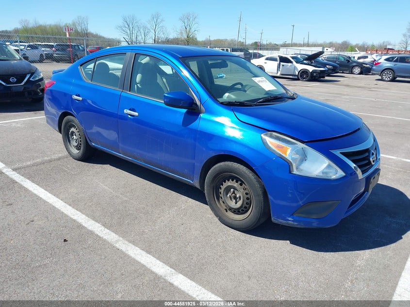2016 Nissan Versa 1.6 S/1.6 S+/1.6 Sl/1.6 Sv