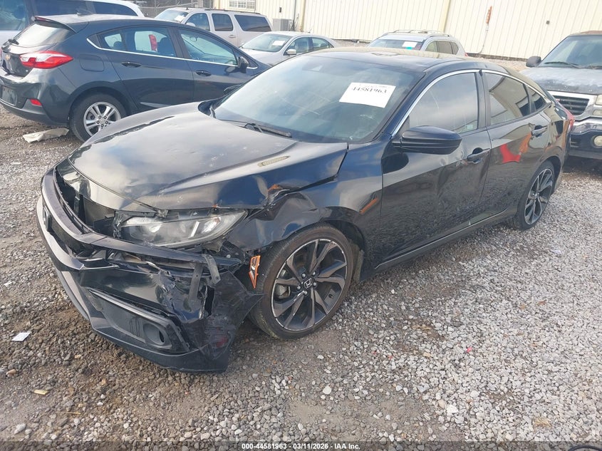 2021 HONDA CIVIC 2.0L I-4 DOHC, VVT, (VIN: 19XFC2F8XME002894