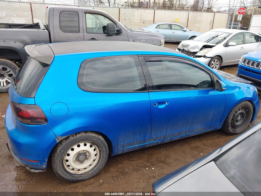 2010 Volkswagen Golf 2-Door VIN: WVWAA7AJ9AW102221 Lot: 44581991