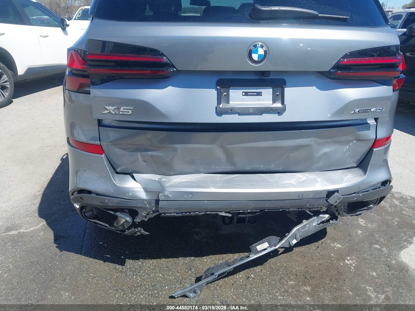 2026 BMW X5 SPORT UTILITY VEHICLE 3.0L I-6 DI, DOHC, VVT, TURBO, 375HP