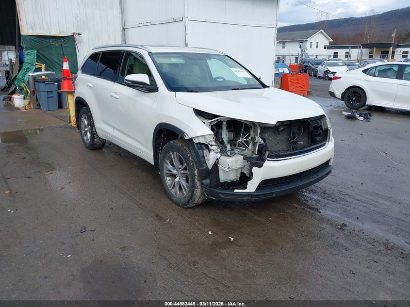 2014 Toyota Highlander Xle V6