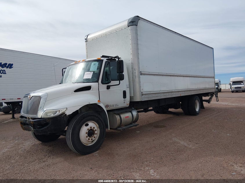 2018 International Durastar 4300 white Lot 111044582613 Vin 3HAMMMMLXJL003778