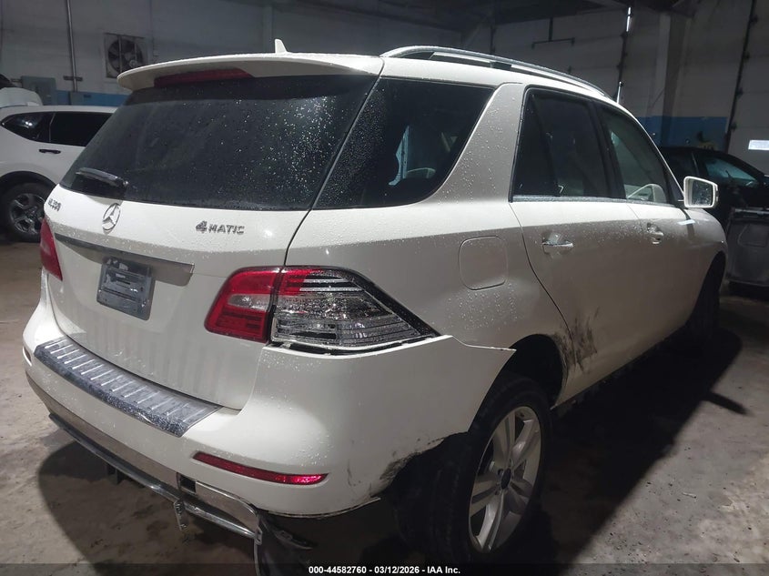 2013 Mercedes-Benz Ml 350 4Matic