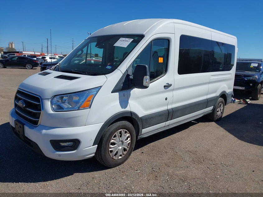 1FBAX2C8XLKA88999 2020 FORD TRANSIT-350 PASSENGER VAN XLT photo 1