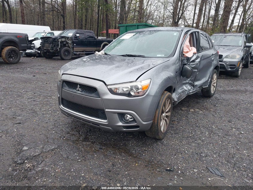 Vin: ja4ar4au6bz024279, lot: 45080110, mitsubishi outlander sport se 20112