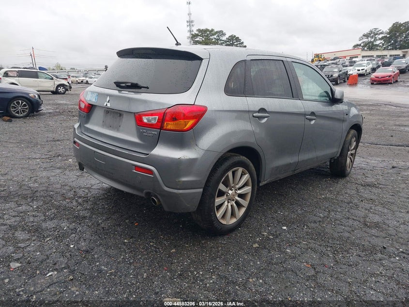 Vin: ja4ar4au6bz024279, lot: 45080110, mitsubishi outlander sport se 20114