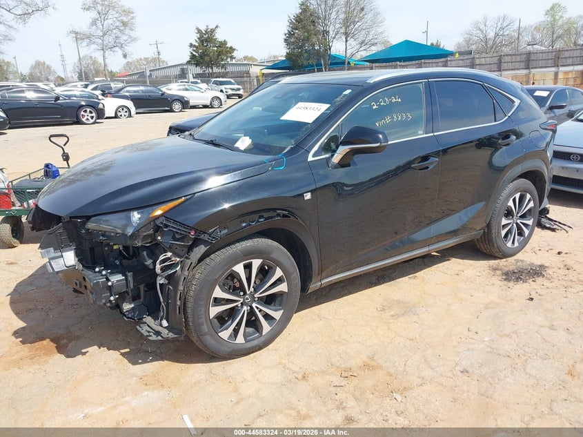 2021 LEXUS NX 300 2.0L I-4 DI, DOHC, V(VIN: JTJSARDZXM2248833