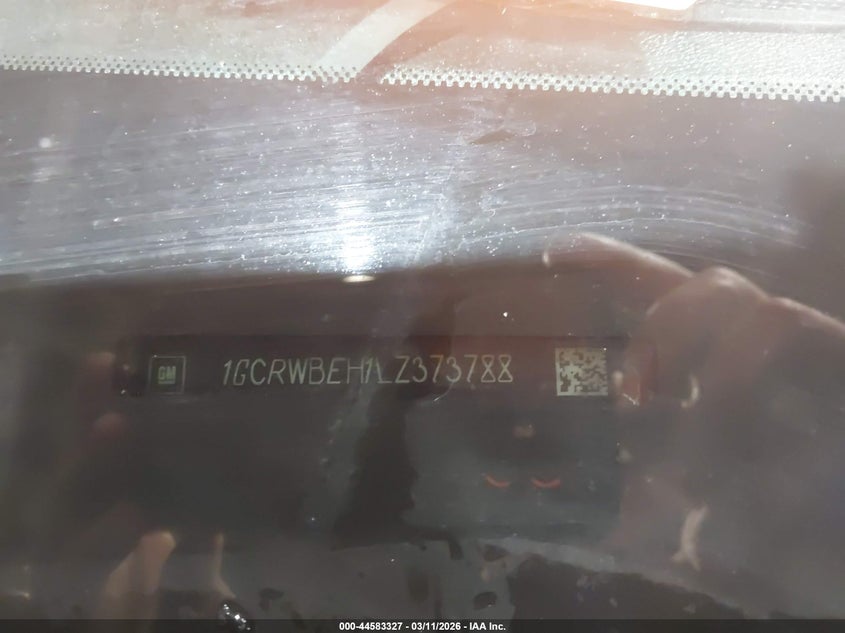 2020 Chevrolet Silverado 1500 2Wd Standard Bed Custom