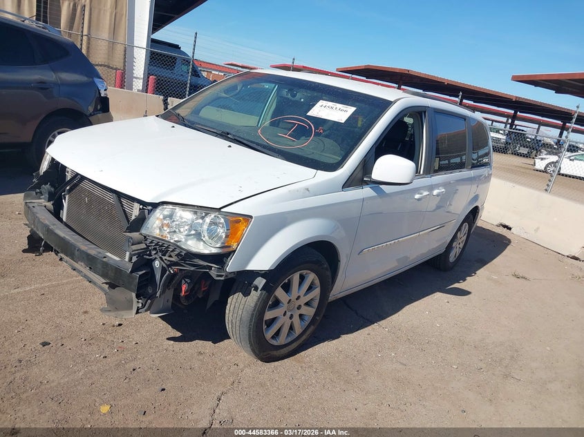 Vin: 2c4rc1bg2er269600, lot: 45080270, chrysler town & country touring 20142