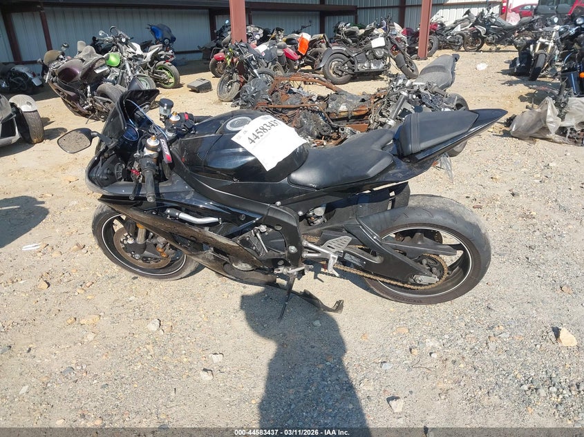 2011 Yamaha Yzfr6 VIN: JYARJ16E6BA022753 Lot: 44583437