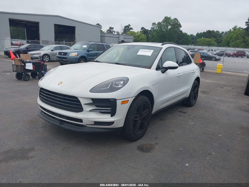 Vin: wp1aa2a52llb05924, lot: 45080596, porsche macan 20202