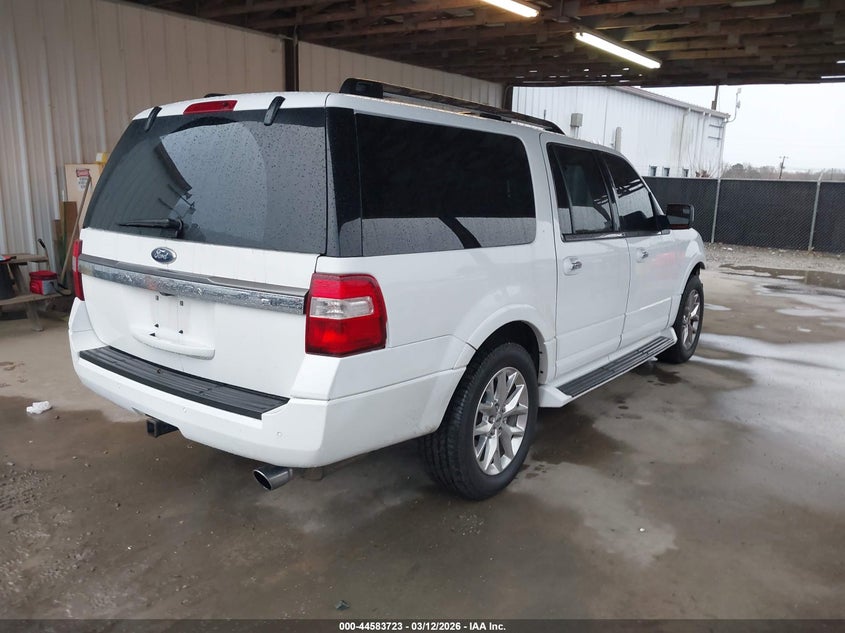 Vin: 1fmjk1kt8gef32097, lot: 45080627, ford expedition el limited 20164