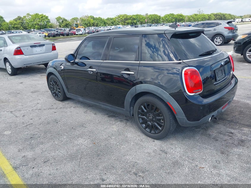 Vin: wmwxu1c56j2f81039, lot: 45080647, mini hardtop cooper 20183