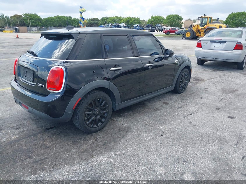 Vin: wmwxu1c56j2f81039, lot: 45080647, mini hardtop cooper 20184