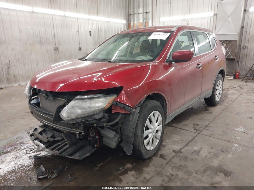 2016 Nissan Rogue S/Sl/Sv