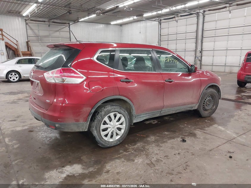 2016 Nissan Rogue S/Sl/Sv