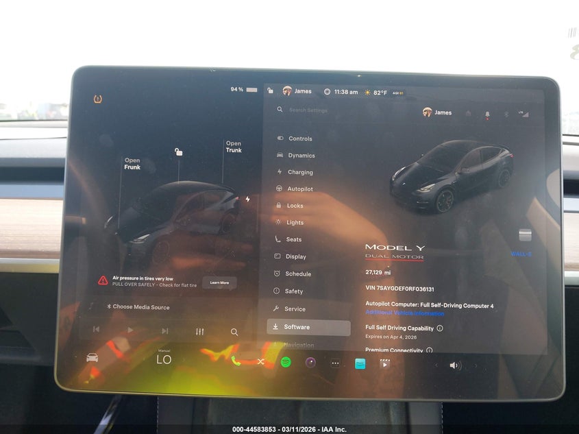 2024 TESLA MODEL Y ELECTRIC(VIN: 7SAYGDEF0RF036131
