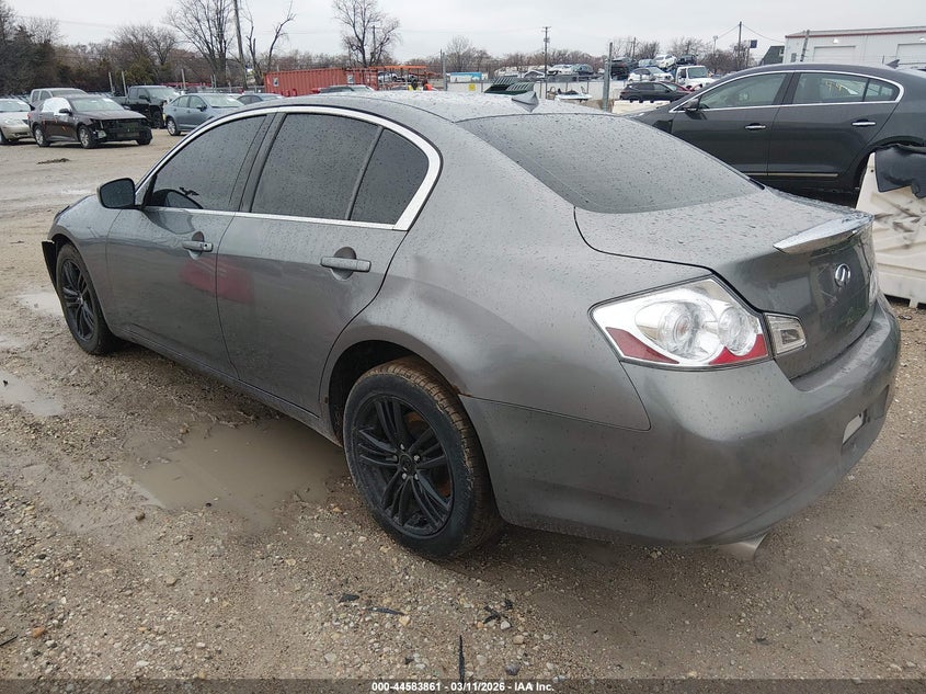 Vin: jn1dv6ar7cm861324, lot: 45080765, infiniti g25x 20123