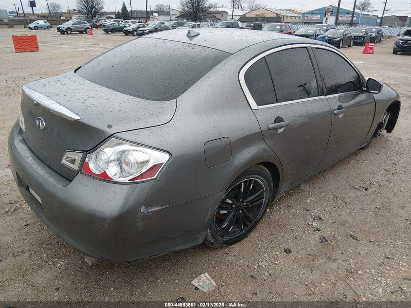 Vin: jn1dv6ar7cm861324, lot: 45080765, infiniti g25x 20124