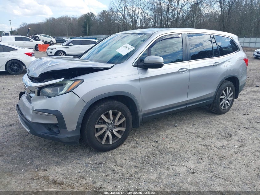 2019 Honda Pilot Ex 5FNYF5H33KB020292 photo 1