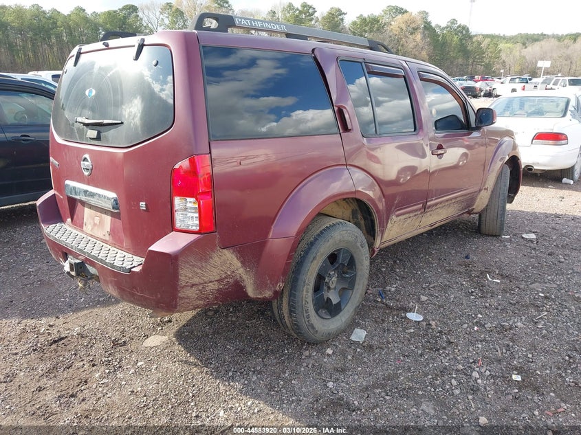 2005 Nissan Pathfinder Se