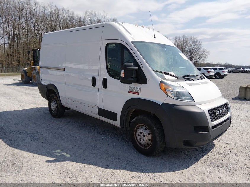 Vin: 3c6trvbg8le104412, lot: 45080828, ram promaster 1500 high roof 136 wb 2020 img_1