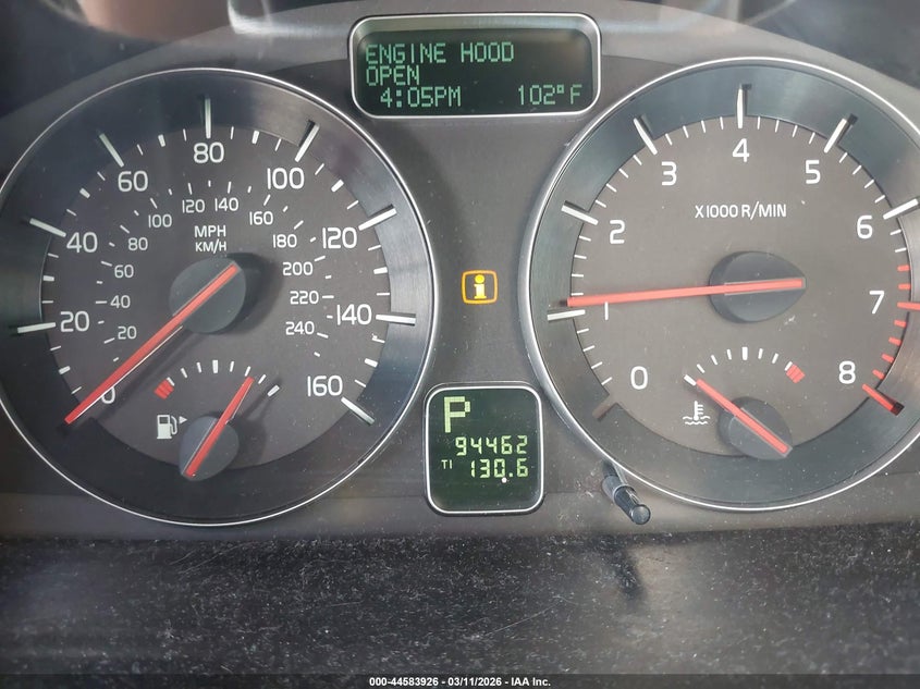 2011 Volvo S40 T5/T5 R-Design VIN: YV1672MS5B2543438 Lot: 44583926