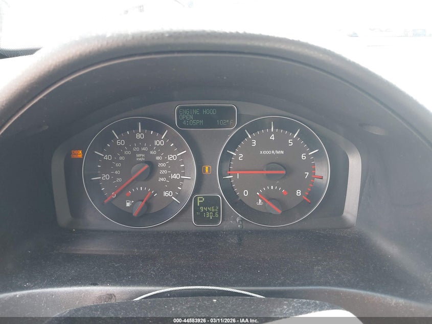 2011 Volvo S40 T5/T5 R-Design VIN: YV1672MS5B2543438 Lot: 44583926