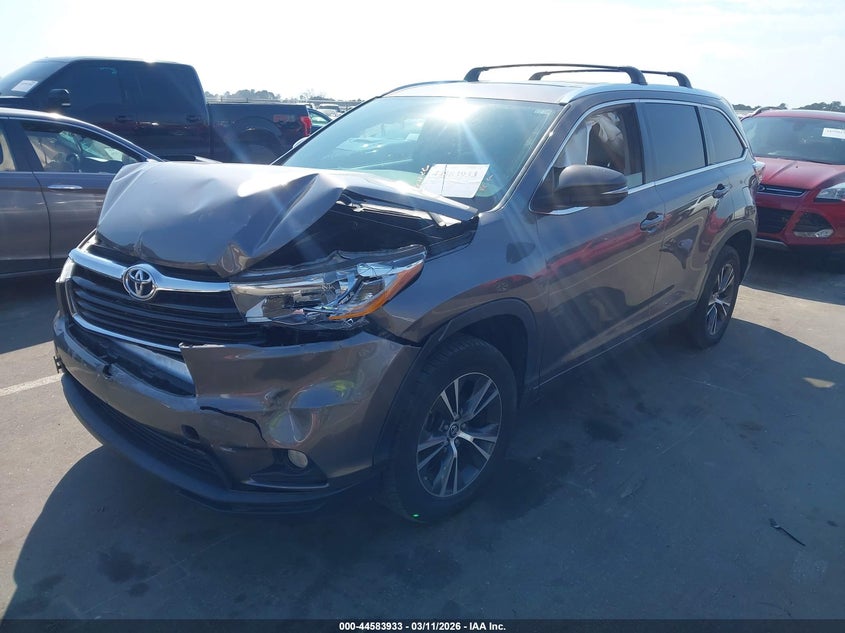 2016 Toyota Highlander Xle V6