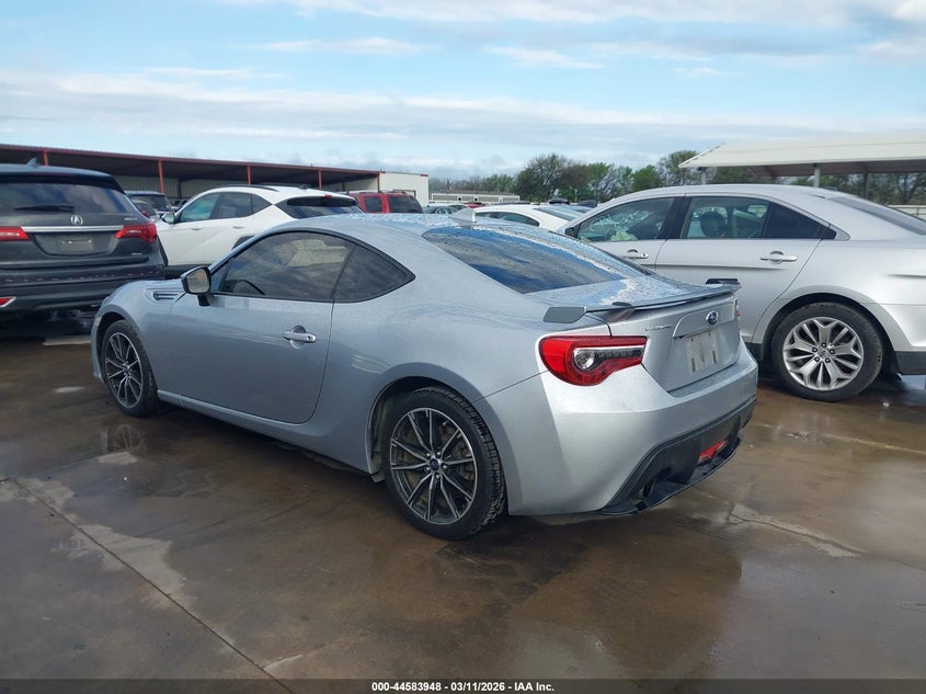 2017 Subaru Brz Limited VIN: JF1ZCAC14H8600788 Lot: 44583948