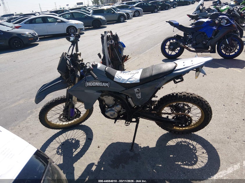 2008 Yamaha Wr250 R VIN: JYADG21YX8A000411 Lot: 44584010