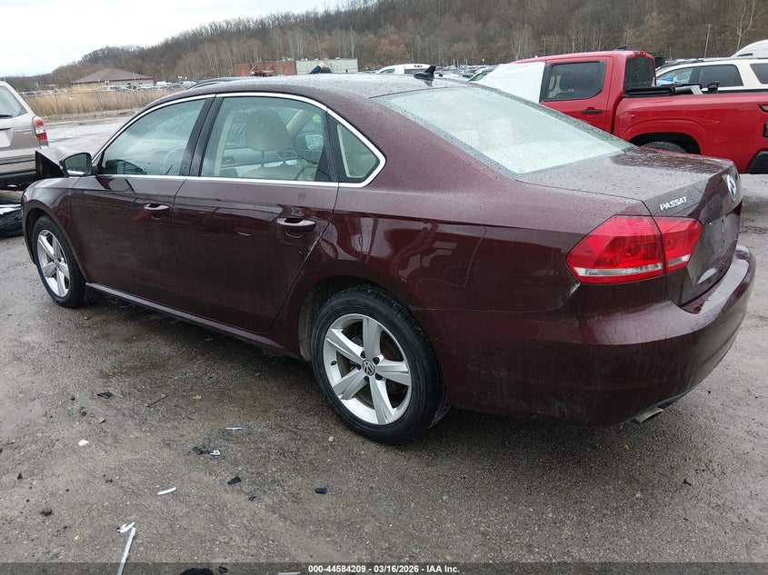 2013 Volkswagen Passat 2.5L Se