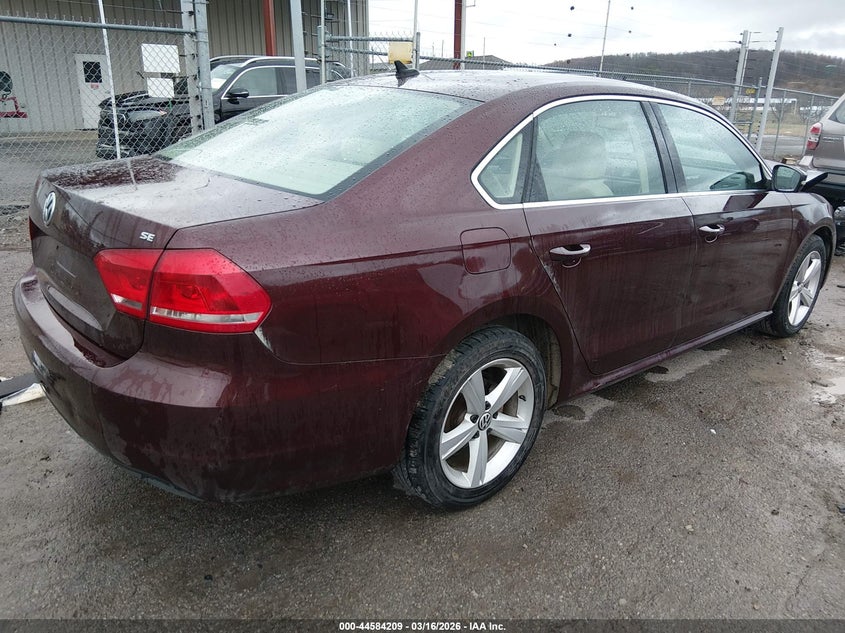 2013 Volkswagen Passat 2.5L Se