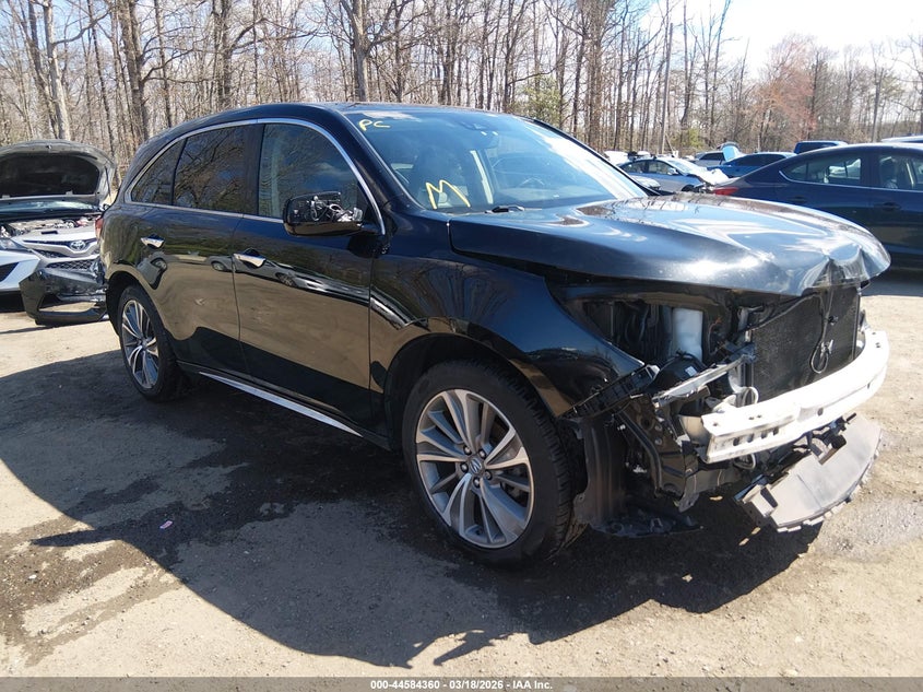 2018 Acura Mdx Technology Package Acurawatch Plus Pkg