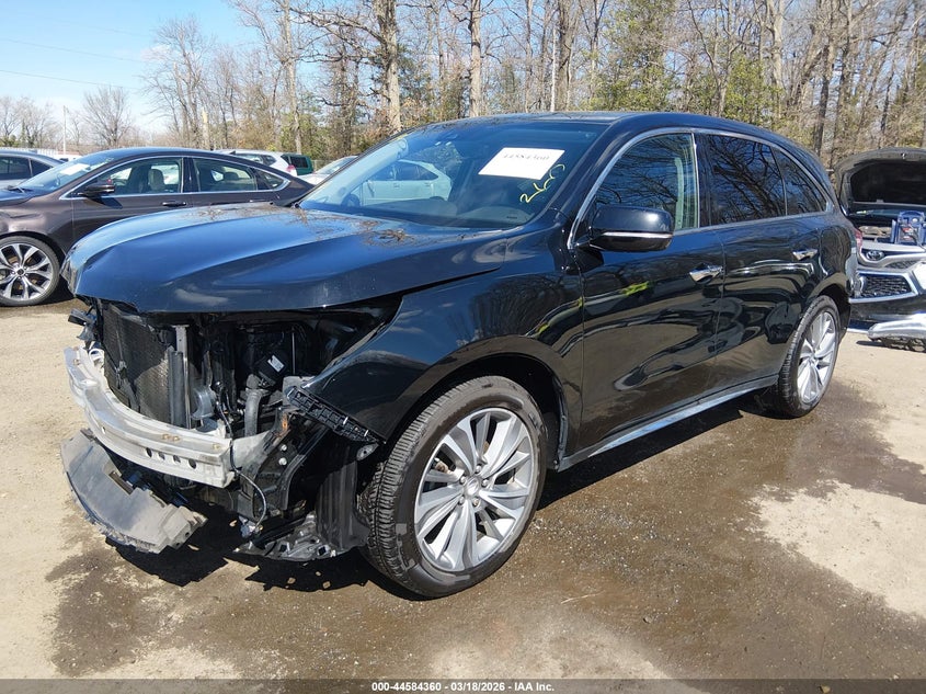 2018 Acura Mdx Technology Package Acurawatch Plus Pkg