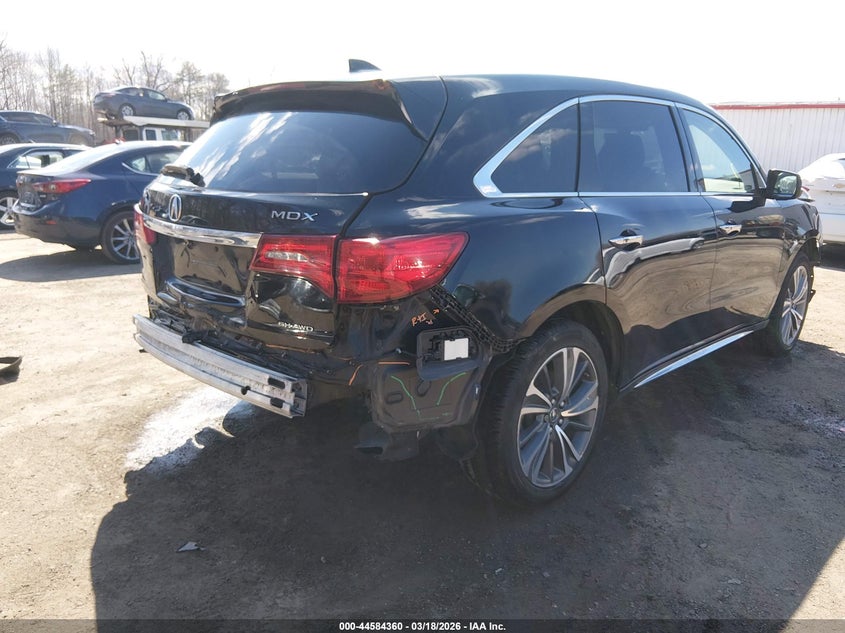 2018 Acura Mdx Technology Package Acurawatch Plus Pkg