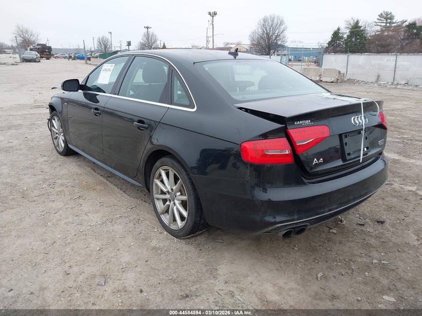 Vin: waubfafl4gn002293, lot: 45081498, audi a4 2.0t premium 20163