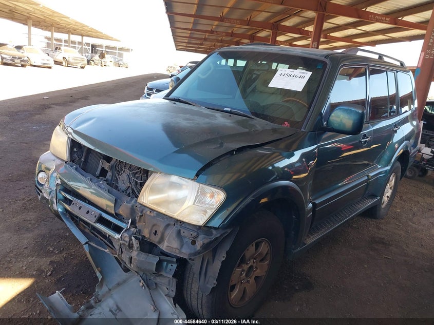 2004 Mitsubishi Montero Xls