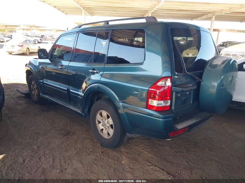 2004 Mitsubishi Montero Xls